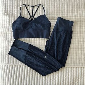 Alo Yoga Alosoft Lavish Set - Rich Navy Heather
